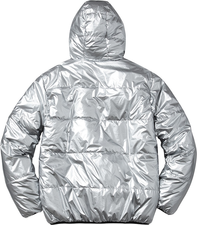 Reversible Hooded Puffy Jacket view 7